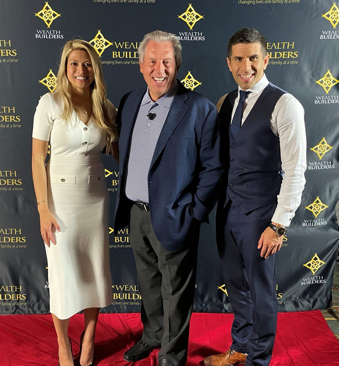 Nelizze and Kash with John Maxwell