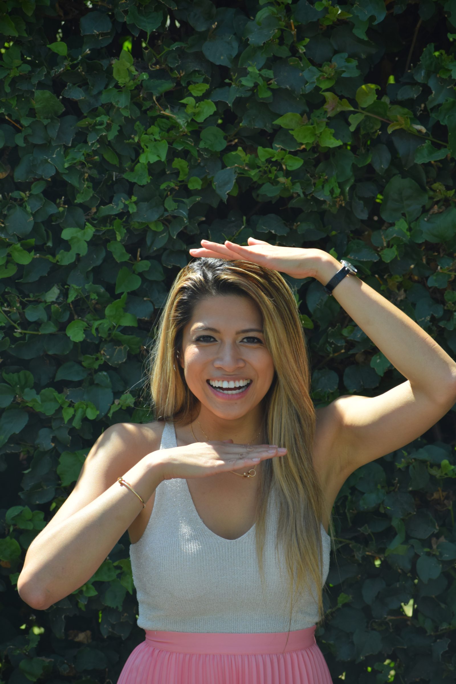 Nelizze Rastan smiling outdoors